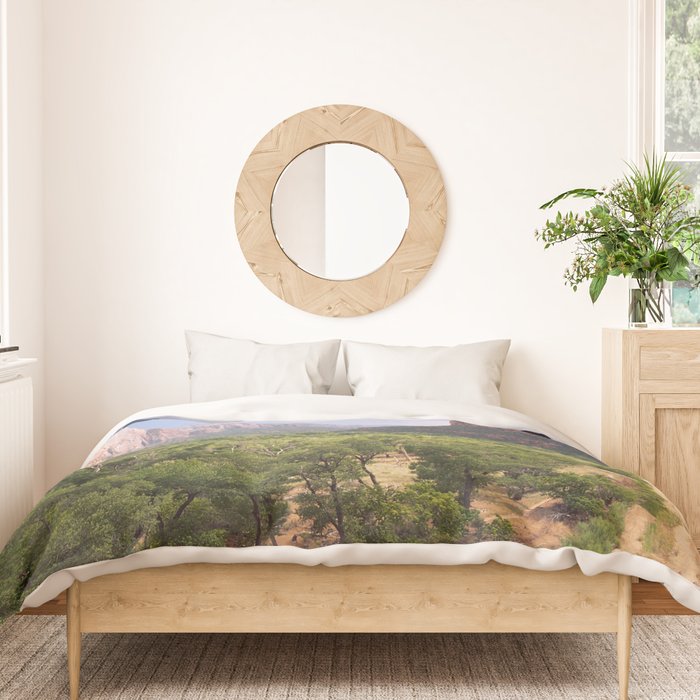 Zion Valley Utah Beauty Duvet Cover Gallery Image 3