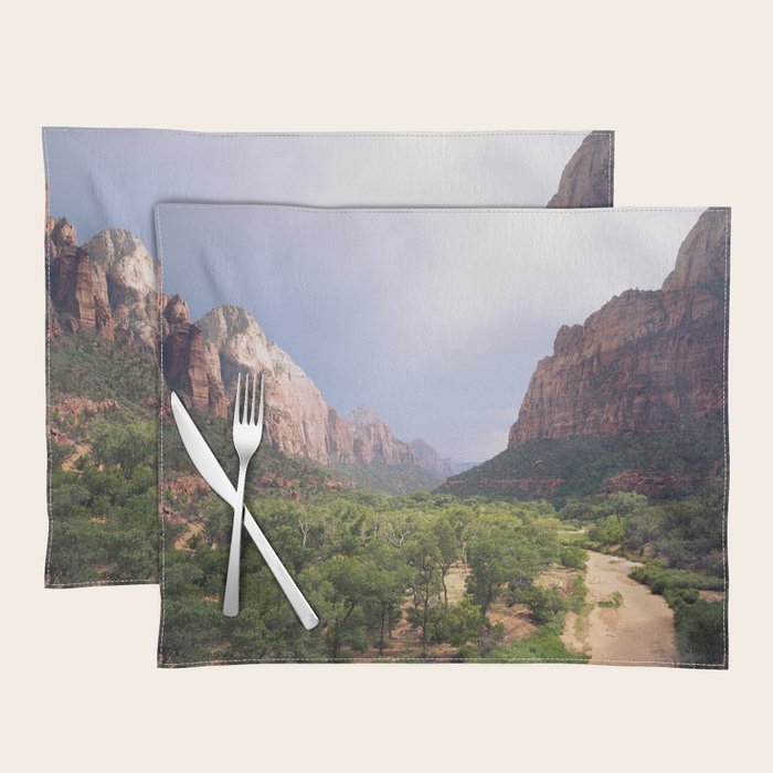 Zion Valley Utah Beauty Placemat Gallery Image 1