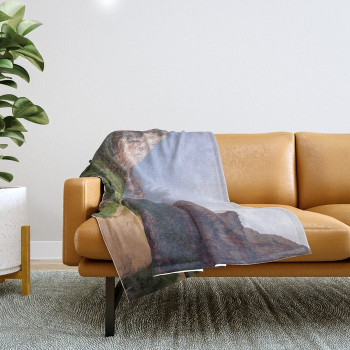 Zion Valley Utah Beauty Throw Blanket Gallery Image 1