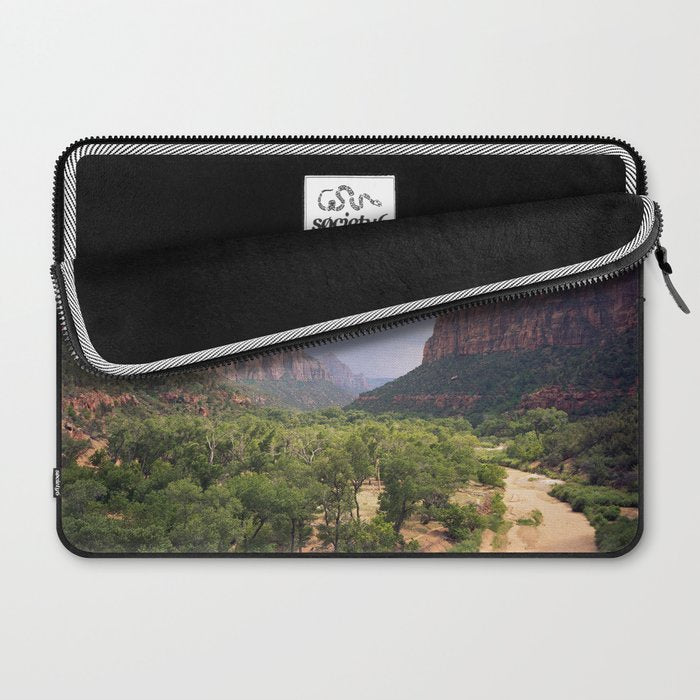 Zion Valley Utah Beauty Laptop Sleeve Gallery Image 2