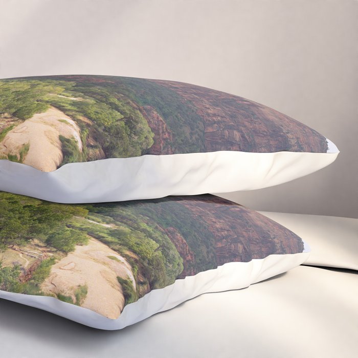 Zion Valley Utah Beauty Pillow Sham Gallery Image 3