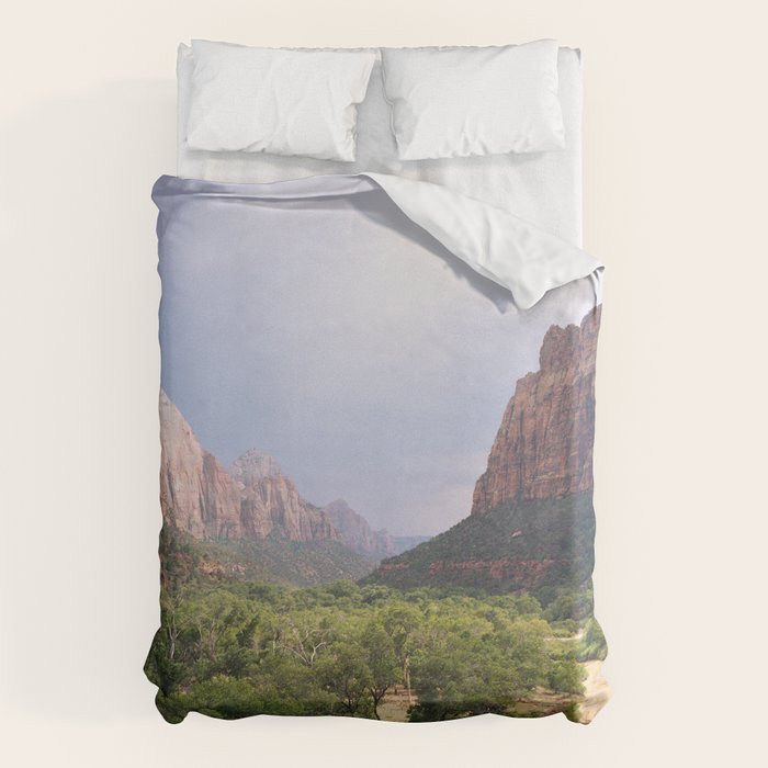 Zion Valley Utah Beauty Duvet Cover Gallery Image 1