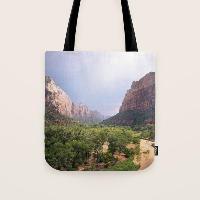 Zion Valley Utah Beauty Tote Bag Gallery Image 1