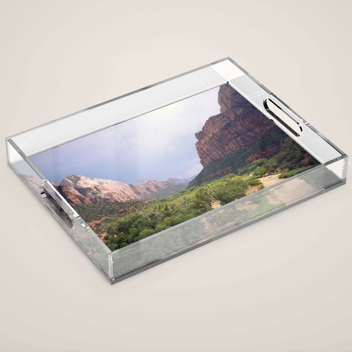 Zion Valley Utah Beauty Acrylic Tray Gallery Image 1
