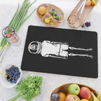 Skeleton want to be Asronaut Cutting Board Gallery Image 2