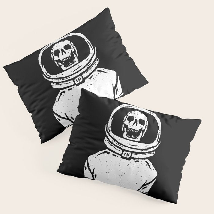 Skeleton want to be Asronaut Pillow Sham Gallery Image 3