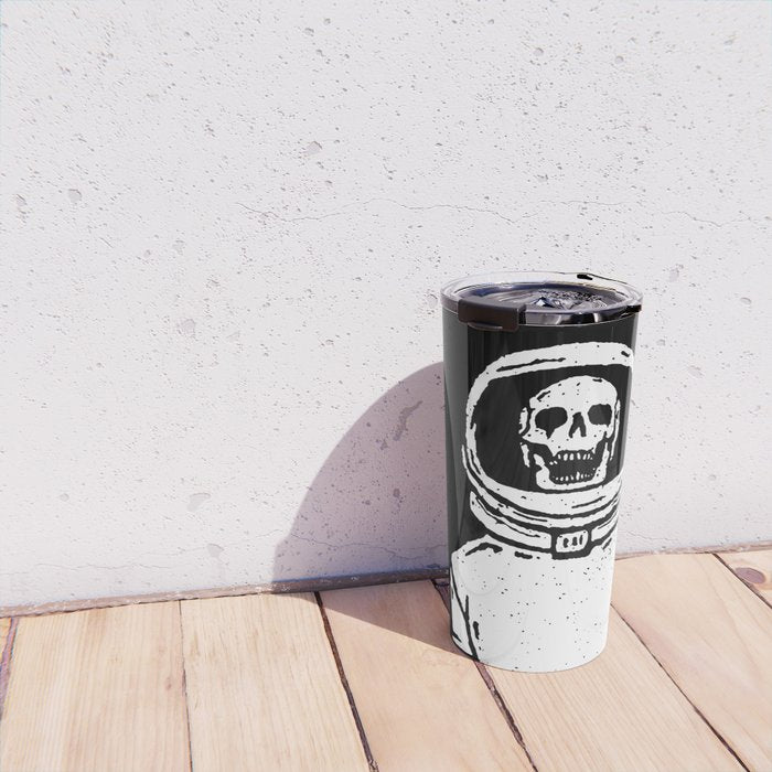 Skeleton want to be Asronaut Travel Mug Gallery Image 4