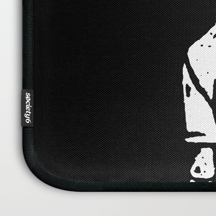 Skeleton want to be Asronaut Laptop Sleeve Gallery Image 3