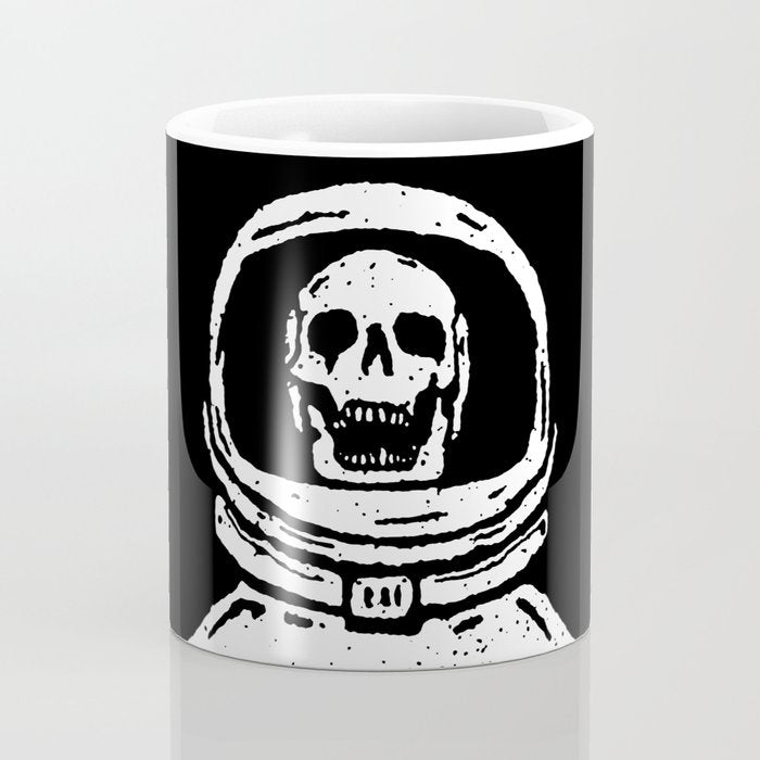 Skeleton want to be Asronaut Coffee Mug Gallery Image 4