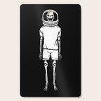 Skeleton want to be Asronaut Cutting Board Gallery Image 1