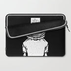 Skeleton want to be Asronaut Laptop Sleeve Gallery Image 2
