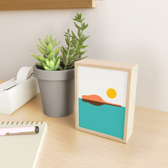 Cat island Mini Art Print Gallery Image 2