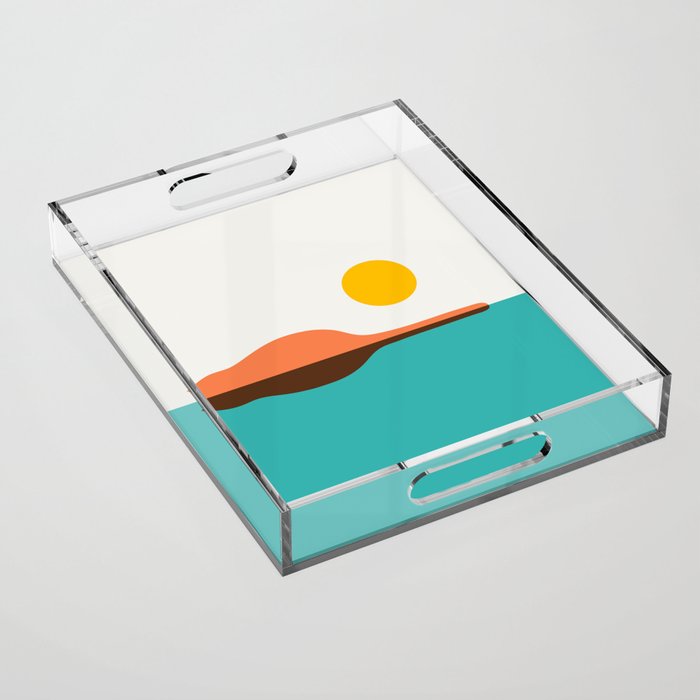 Cat island Acrylic Tray Gallery Image 1