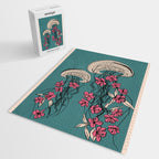 Floral Jellyfishes 1 Jigsaw Puzzle Gallery Image 2