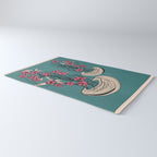 Floral Jellyfishes 1 Rug Gallery Image 3