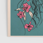 Floral Jellyfishes 1 Poster Gallery Image 3