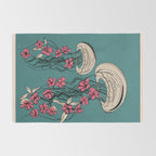 Floral Jellyfishes 1 Rug Gallery Image 2
