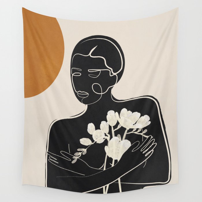 Touch of Bloom 2 Wall Tapestry Gallery Image 4