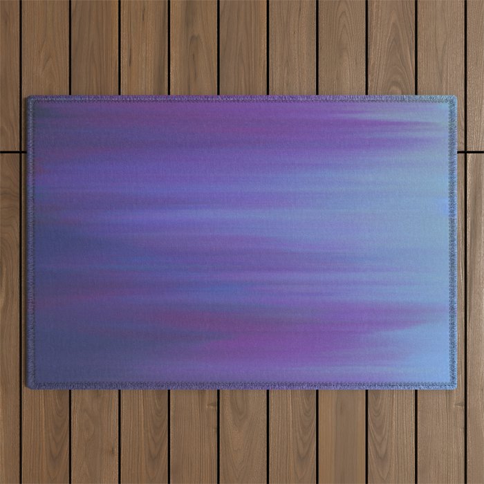 Violet Chromatic Outdoor Rug Gallery Image 1