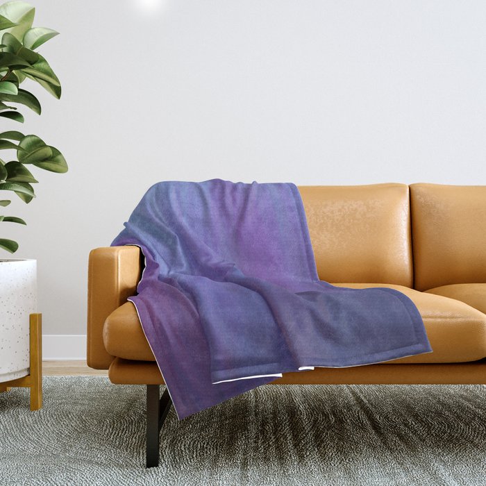 Violet Chromatic Throw Blanket Gallery Image 1