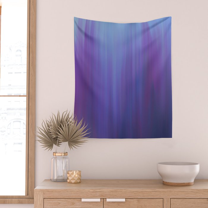 Violet Chromatic Wall Tapestry Gallery Image 2