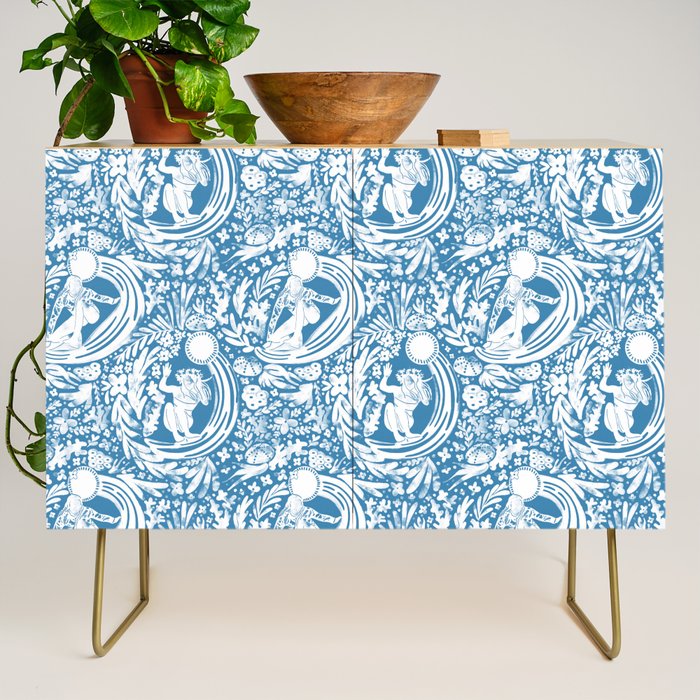 Oceanic Muses Dance Credenza Gallery Image 1