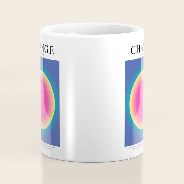 Gradient Angel Numbers: Angel Number 555 - Change Coffee Mug Gallery Image 4