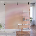 Peach Fuzz Gradient Wall Mural Gallery Image 1