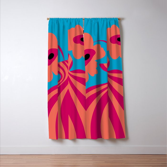 Minimalistic Vase 5 Window Curtain Gallery Image 3