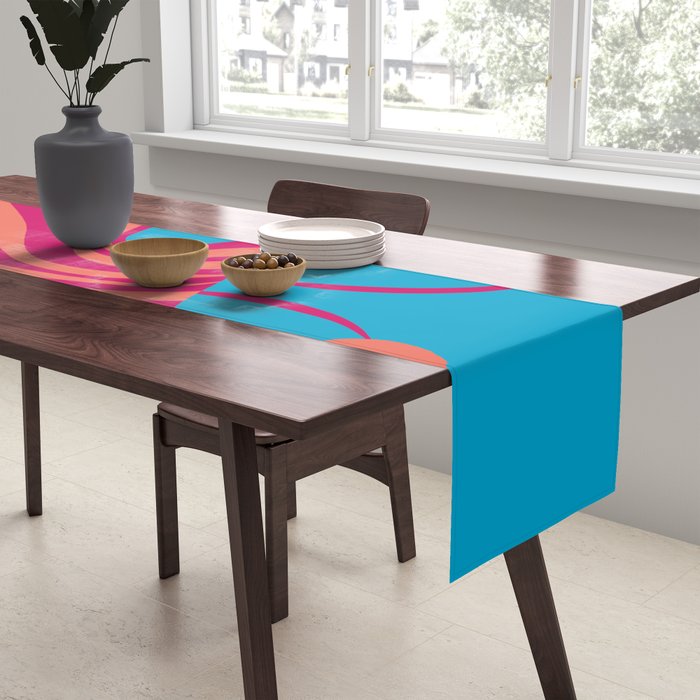 Minimalistic Vase 5 Table Runner Gallery Image 2
