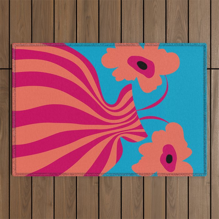 Minimalistic Vase 5 Outdoor Rug Gallery Image 1