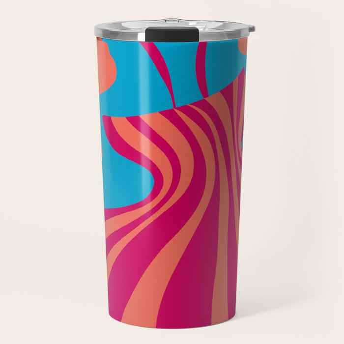 Minimalistic Vase 5 Travel Mug Gallery Image 1