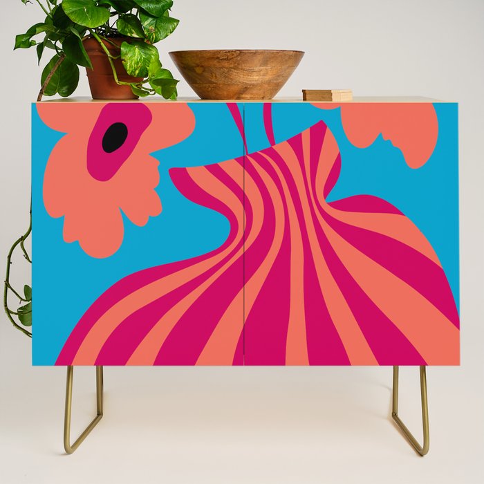 Minimalistic Vase 5 Credenza Gallery Image 1