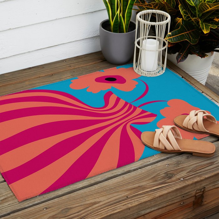 Minimalistic Vase 5 Outdoor Rug Gallery Image 2