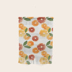 sliced oranges spring watercolor Wall Hanging Gallery Image 1