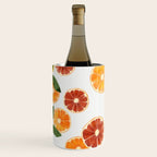 sliced oranges spring watercolor Wine Chiller Gallery Image 1