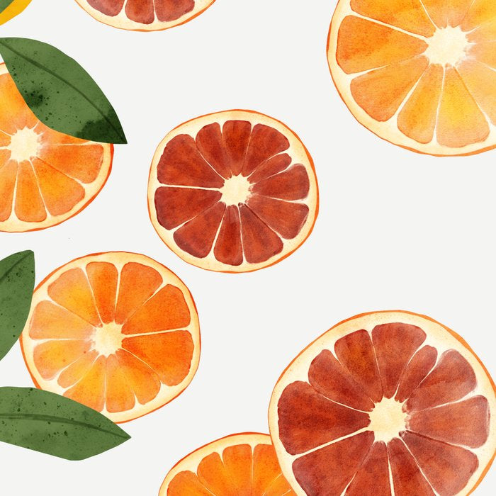 sliced oranges spring watercolor Coffee Mug Gallery Image 2