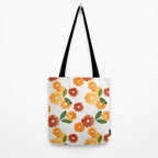 sliced oranges spring watercolor Tote Bag Gallery Image 2
