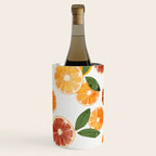 sliced oranges spring watercolor Wine Chiller Gallery Image 2