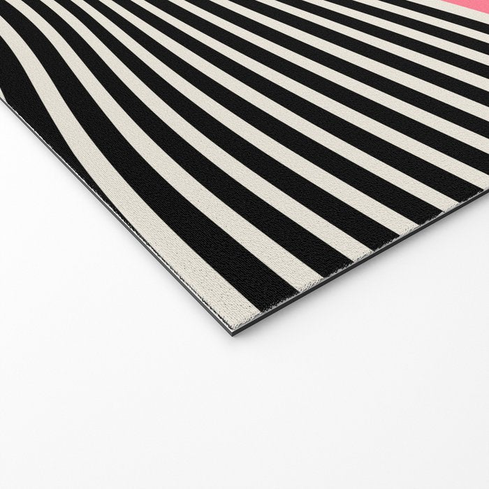 Wavy Ripples: Mid Century Edition Welcome Mat Gallery Image 2