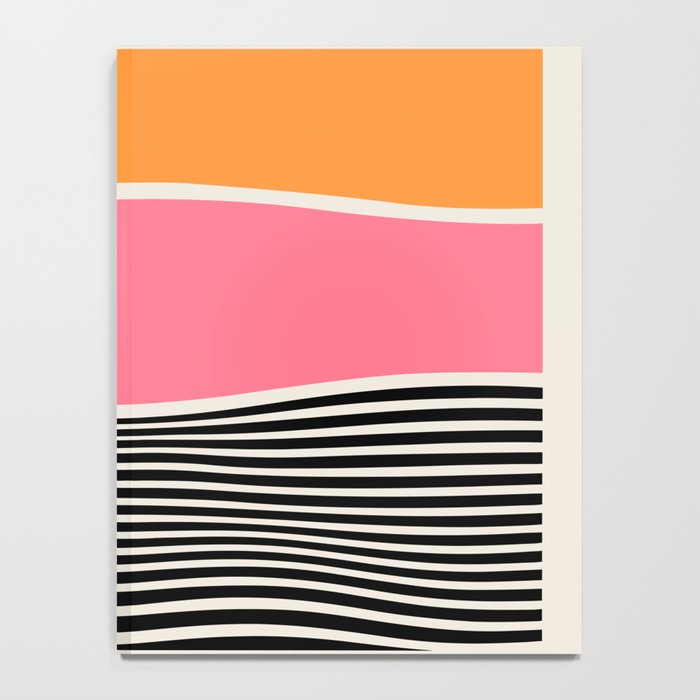 Wavy Ripples: Mid Century Edition Notebook Gallery Image 4