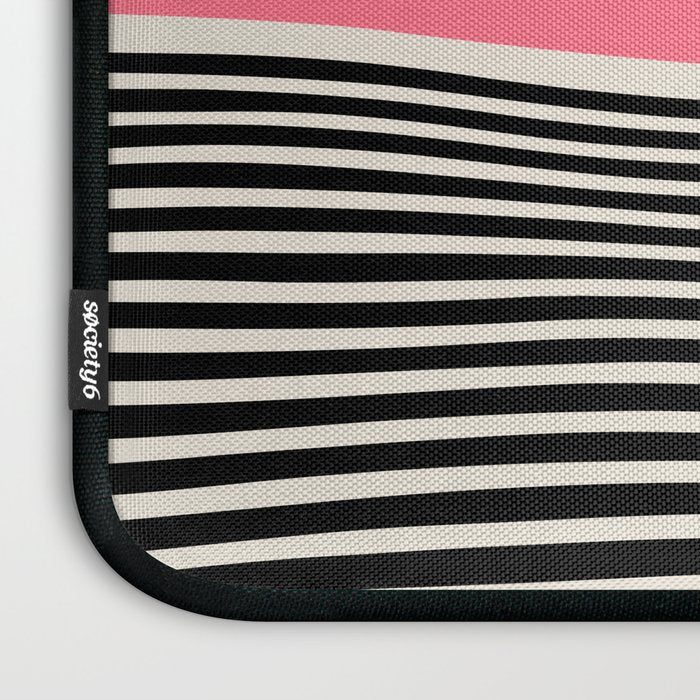 Wavy Ripples: Mid Century Edition Laptop Sleeve Gallery Image 3