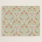 William Morris Seasons by May Melsetter Linen Cream Jigsaw Puzzle Gallery Image 1