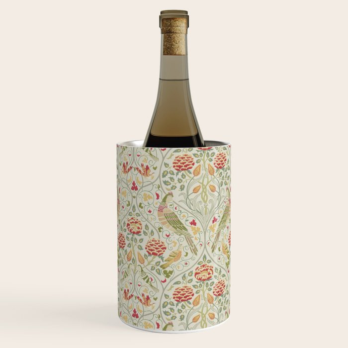 William Morris Seasons by May Melsetter Linen Cream Wine Chiller Gallery Image 1