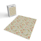 William Morris Seasons by May Melsetter Linen Cream Jigsaw Puzzle Gallery Image 2