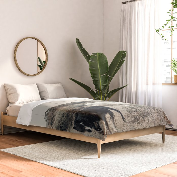 Wild horses on the endless highlands 3 Comforter Gallery Image 2