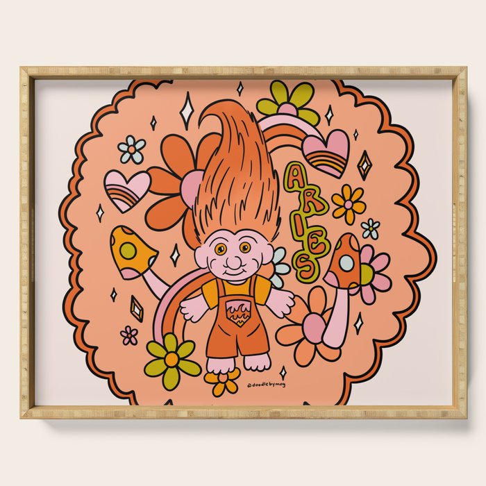 Aries Troll Serving Tray Gallery Image 1