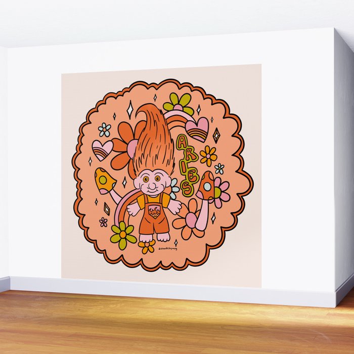 Aries Troll Wall Mural Gallery Image 2
