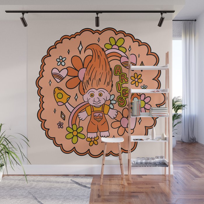 Aries Troll Wall Mural Gallery Image 1