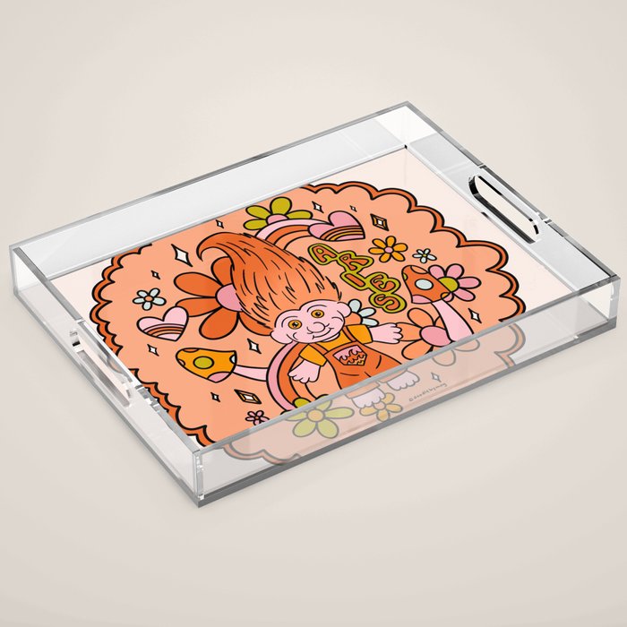 Aries Troll Acrylic Tray Gallery Image 1